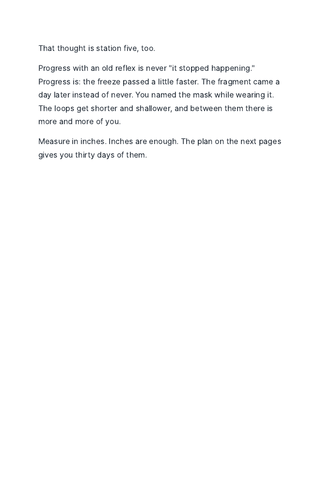 The 30 day gentle practice plan
